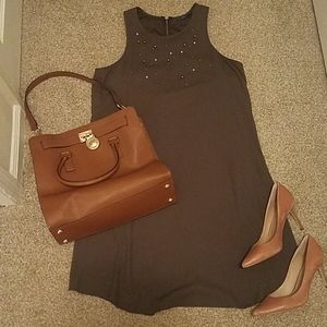 Hunter green shift dress. No tags but never worn.